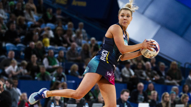 The Vixens' Kate Moloney is growing as team leader.