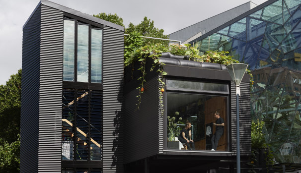 Joost Bakker’s Federation Square house.