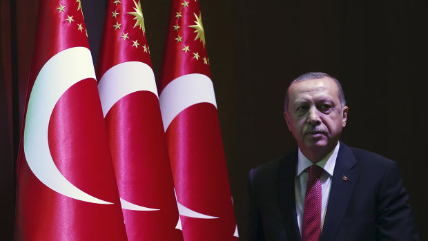 Following the case: Turkey's President Recep Tayyip Erdogan.