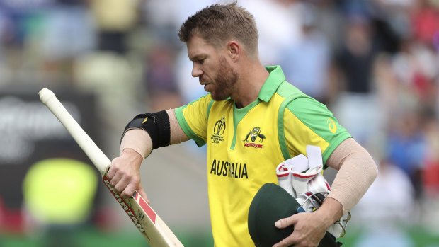 David Warner has recorded a half-century in his first red-ball game since the infamous Cape Town Test.