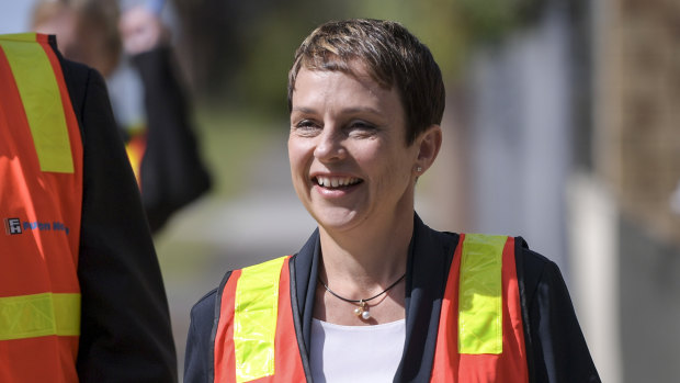 Acting Transport Infrastructure Minister Jaala Pulford. 