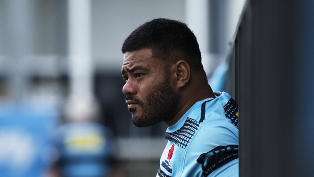 Drama: The Waratahs were fuming that Tolu Latu failed to tell them about a drink-driving allegation. 