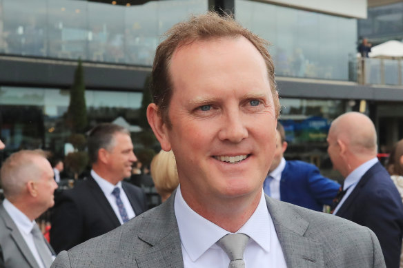 Trainer Michael Hawkes bought AUstralian Derby hope Zebrowski out of a paddock