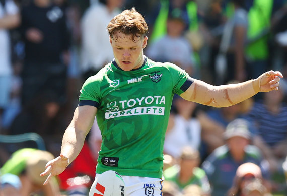 Raiders youngster Ethan Strange