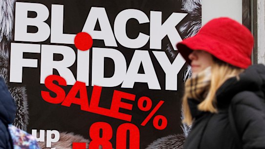 Black Friday shopping ... the US phenomenon reaches Australia online.
