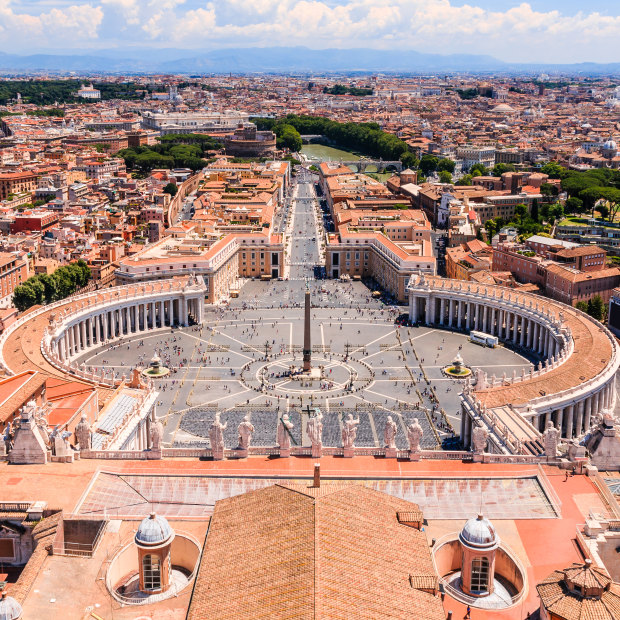 Vatican City, the epitome of the idea that tiny is mighty.