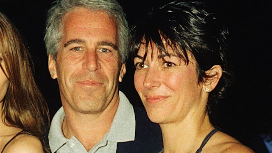 Ghislaine Maxwell and Jeffrey Epstein in 2002.