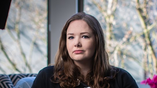 Tegan Evans says she was underpaid by more than $18,000 in one year. 