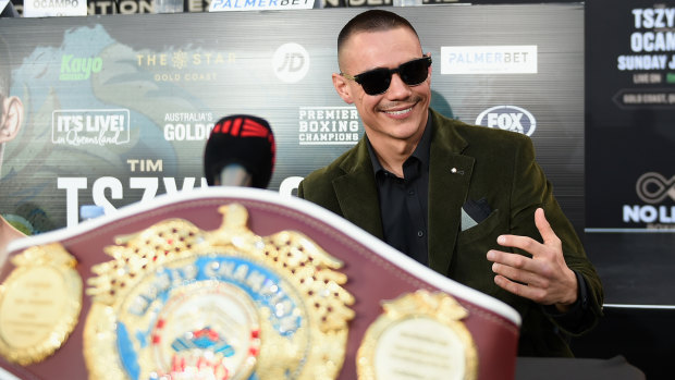 ‘Best active fighter on the planet’: World champion lauds Tszyu ahead of Ocampo bout