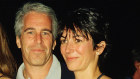 Ghislaine Maxwell with Jeffrey Epstein in 2000.