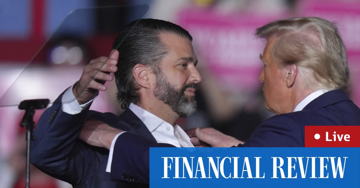 US election results 2024 Donald Trump’s picks show sway held by Don Jr