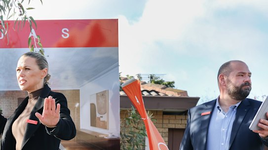 The Footscray unit surrendered without a bid, despite intense interest from buyers.