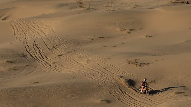 Australia's Price wins again at Dakar Rally as teammate crashes out
