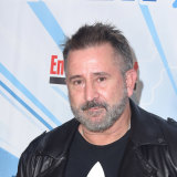 Anthony LaPaglia saw out his hotel quarantine at the Novotel in Olympic Park.