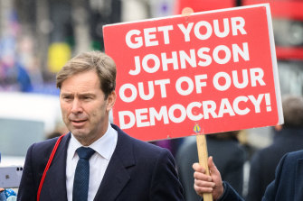 Prominent Conservative MP Tobias Ellwood has submitted a letter of no-confidence in Prime Minister Boris Johnson to the 1922 Committee.