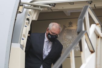 Prime Minister Scott Morrison arrives back in Sydney after his European sojourn. 