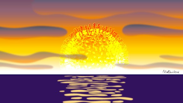 The sun is rising on Australia as the economy has started to recover from the coronacession.