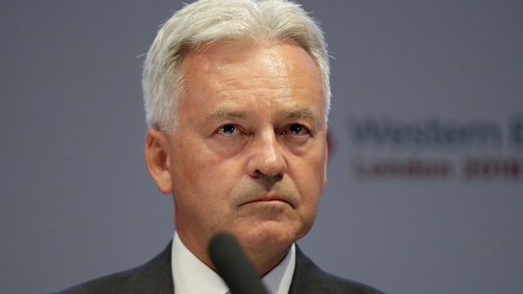 Boris Johnson's 'pooper scooper': Alan Duncan quit the government on Monday.