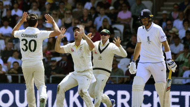 Australia took an early lead in the Ashes and hung on … just.