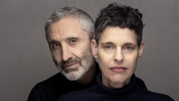 Musicians and partners Willie Zygier and Deborah Conway.