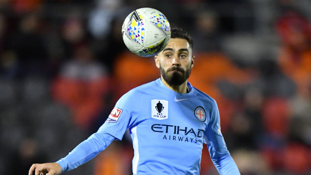 Ticking clock: Sydney FC have until 4pm on Friday to receive clearance to unveil Anthony Caceres against Central Coast.