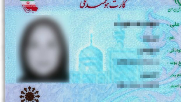 Iranian authorities have restricted Baha’is across the country from obtaining national identification cards, depriving them of basic civil services. The personal data of this card holder have been blurred so the person can’t be identified. 