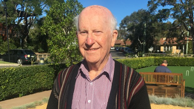 "This needs to be resolved once and for all": David Allcroft, head of the RSL ANZAC Village residents' committee.
