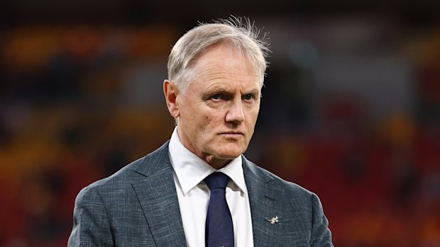 Wallabies coach Joe Schmidt.