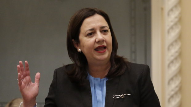 Premier Annastacia Palaszczuk confirmed the existence of the stacia1@bigpond.com account during a budget estimates hearing in December.