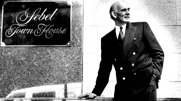 Michael Hall, MD of the Sebel Town House, December 20, 1991. 