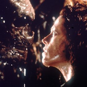 Sigourney Weaver faces off with the alien in the role that made her a feminist pin-up.