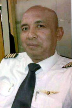 The flight’s pilot, Captain Zaharie Ahmad Shah.