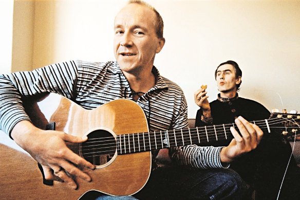 Grant McLennan and Robert Forster formed The Go-Betweens in 1978. “Great artists need other great artists,” says Forster.