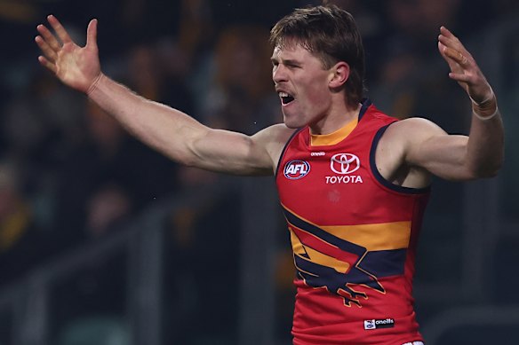 Daniel Curtin will be sidelined early in 2026 for the Crows.