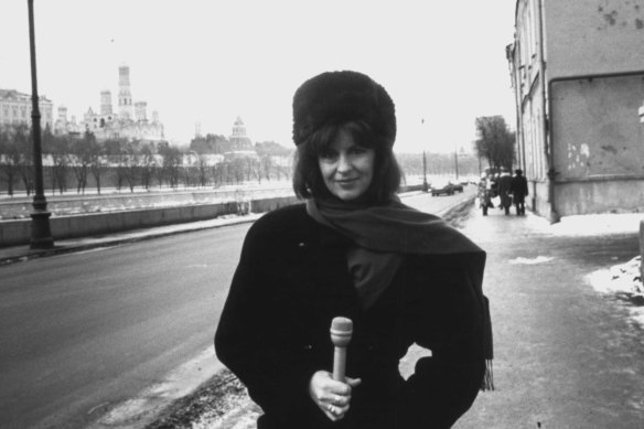 ABC’s news and current affairs correspondent in Moscow Deborah Snow in October 1993.