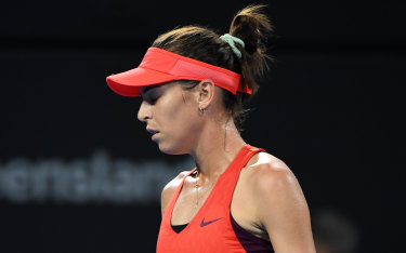 Ajla Tomljanovic bows out of Brisbane after topsy-turvy ...