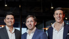 Sonder’s co-founders (from left) Craig Cowdrey, Peter Burnheim, Christopher Marr.