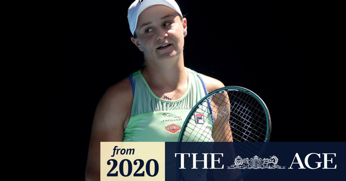 pix Ashleigh Barty Age australian open 2020 ashleigh barty is