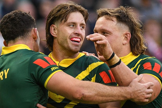 Cameron Munster of the Kangaroos.