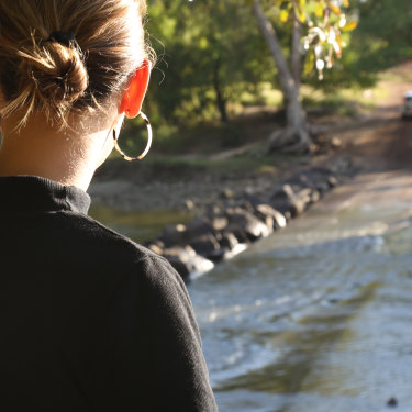 The drover's wife enotes image