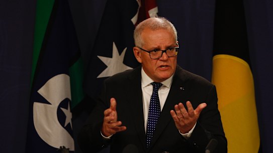 Former prime minister Scott Morrison.