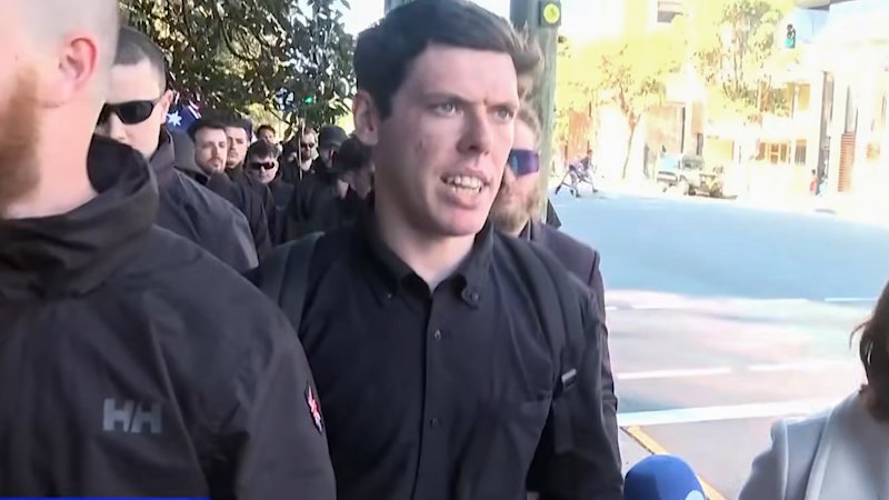 Far-right figure who visited ‘motherland’ Germany is close to forming national party