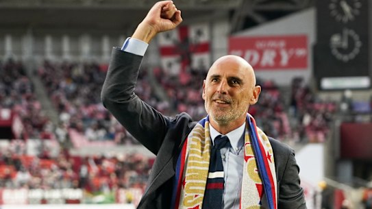 Kevin Muscat is a leading contender to take over the Socceroos if Graham Arnold’s contract isn’t renewed.