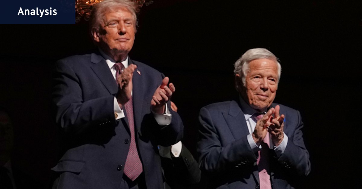 Why a Patriots Super Bowl victory would be rolled MAGA gold