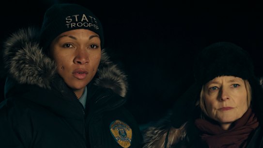 Kali Reis and Jodie Foster in True Detective: Night Country.