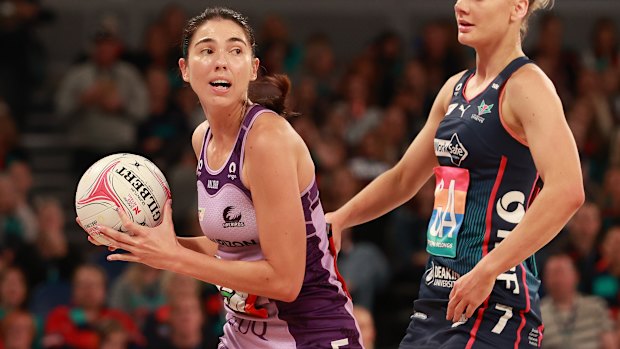 Former Firebirds player Remi Kamo (left).