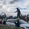 Pro-Palestine protesters disrupt opening of parliament