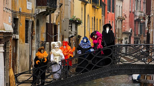 Venice Carnevale: the biggest costume party of all.