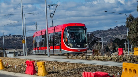 Light rail will be officially launched on April 20.
