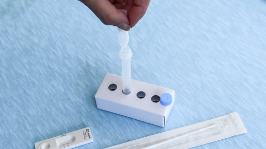 Rapid Antigen Tests for COVID-19 are in very short supply in Sydney.